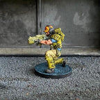 32mm Aliens vs Humans Colonial Marine Pvt Chris Lo Miniature Figure for RPG and Tabletop Gaming