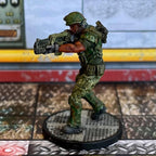 Aliens vs. Humans 32mm Colonial Marine Dave Olsen Miniature for RPG & Tabletop Gaming