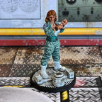Silvia - Sci-Fi Space Crew Miniature: 28mm/32mm RPG Tabletop Gaming