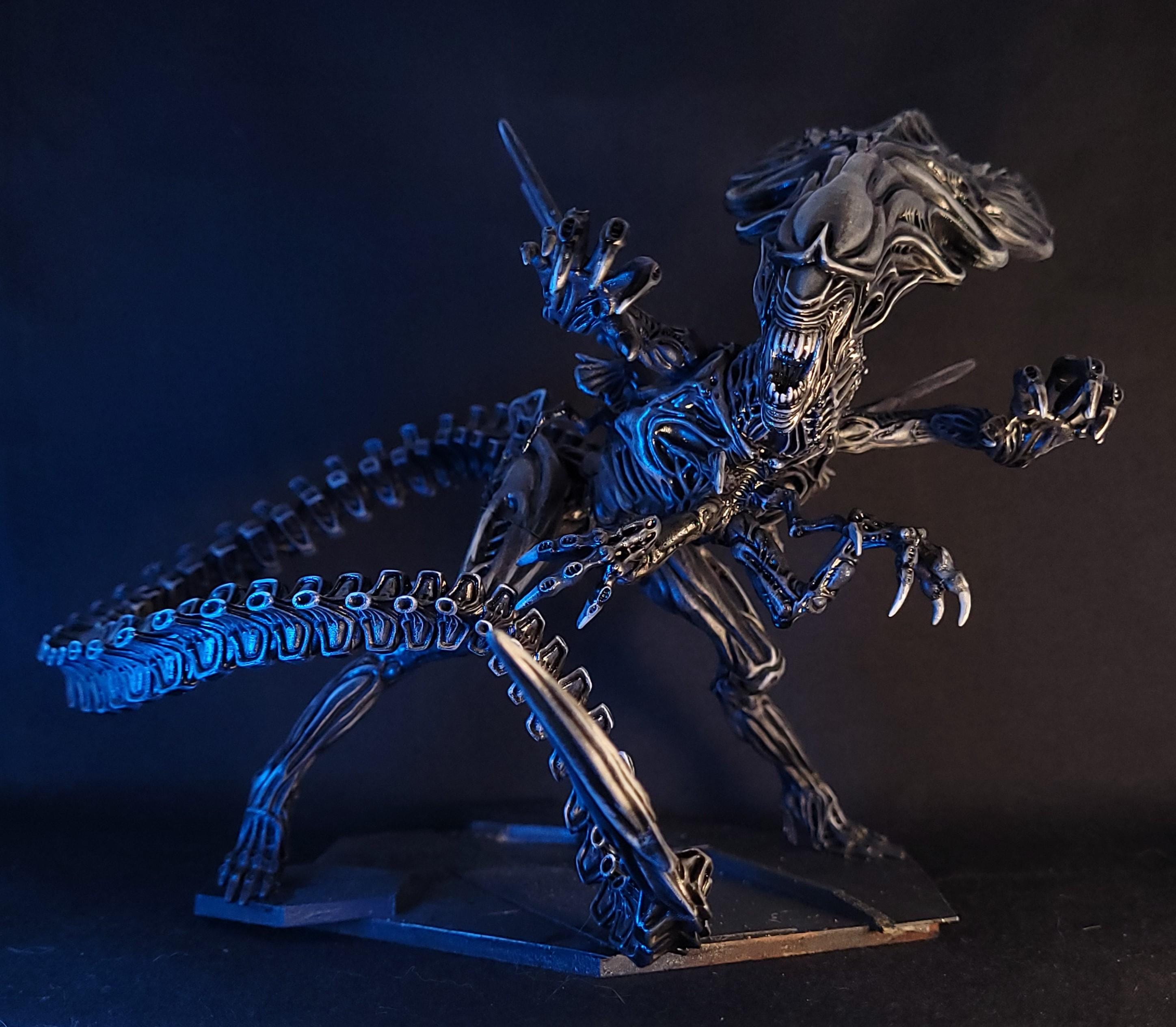 Xenomorph Xeno Brood Mother Resin Miniature for Sci-Fi Tabletop Gaming - Papsikels Alien Queen Figure