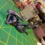 Xenomorphic Vixen Brood Dreamer Miniature: 32mm Papsikels Alien Figure for RPG & Tabletop Gaming