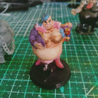 Cyberpunk Batchoy Gang Smuggler Nadja Monterevalo 32mm Miniature Figure for RPG and TTRPG Gaming