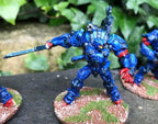 Cyberpunk Gaskar Organic Heavy Trooper Squad Miniatures for Wargaming, RPG, Sci-Fi Tabletop Battles