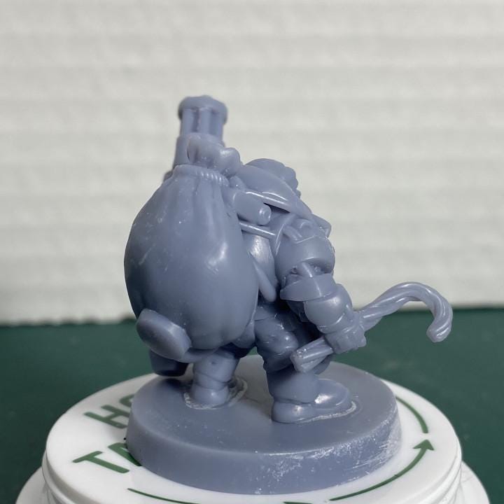 Miniature Christmas Rambutan Sculpture: 12 Days of Holiday Charm for Wargaming, RPG, and 32mm Tabletop