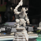 Warrior Krampus Miniature: 12 Days of Christmas Sculpt for Tabletop RPG, Wargaming, 32mm Scale