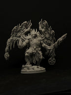 Barkasar Praetor of Brutality | Trench Crusade | Papsikels Fantasy, Resin Miniature - Tabletop miniature - Fantasy Miniature - 32mm