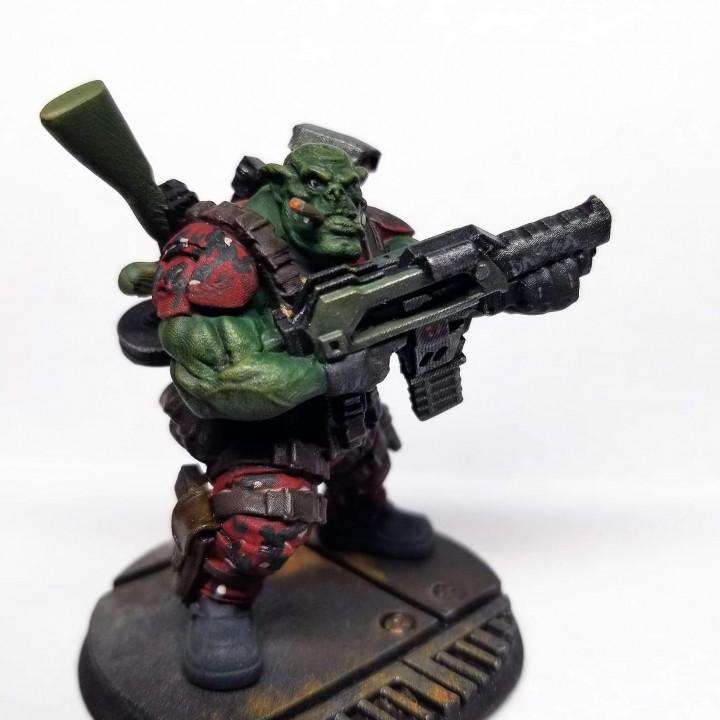 Colonial Captain Rene Rekestas Miniature - 32mm UGOK Officer for Wargaming, RPG, and Tabletop Games