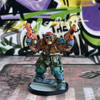 Ugok Rebel Sergio Duo Miniature: Sculpted 32mm Figure for Cyberpunk Wargaming, RPG, and TTRPG