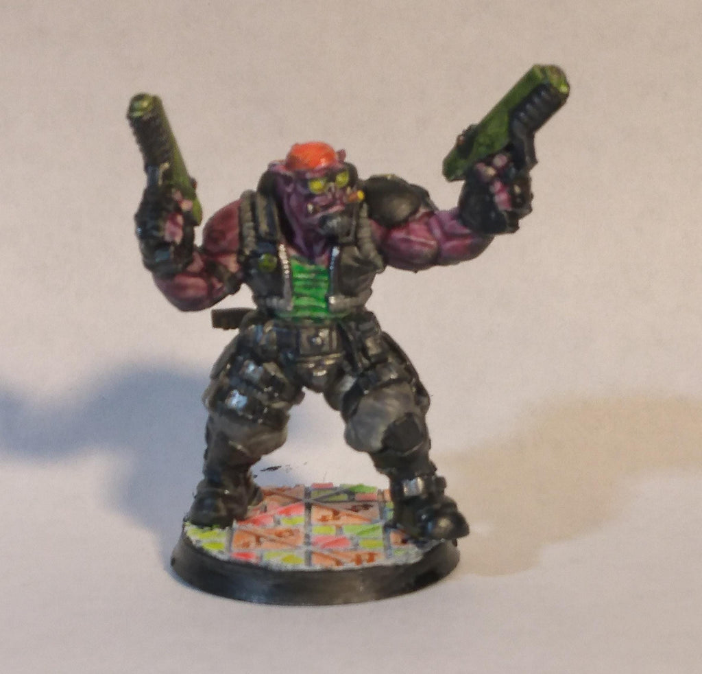 Ugok Rebel Sergio Duo Miniature: Sculpted 32mm Figure for Cyberpunk Wargaming, RPG, and TTRPG