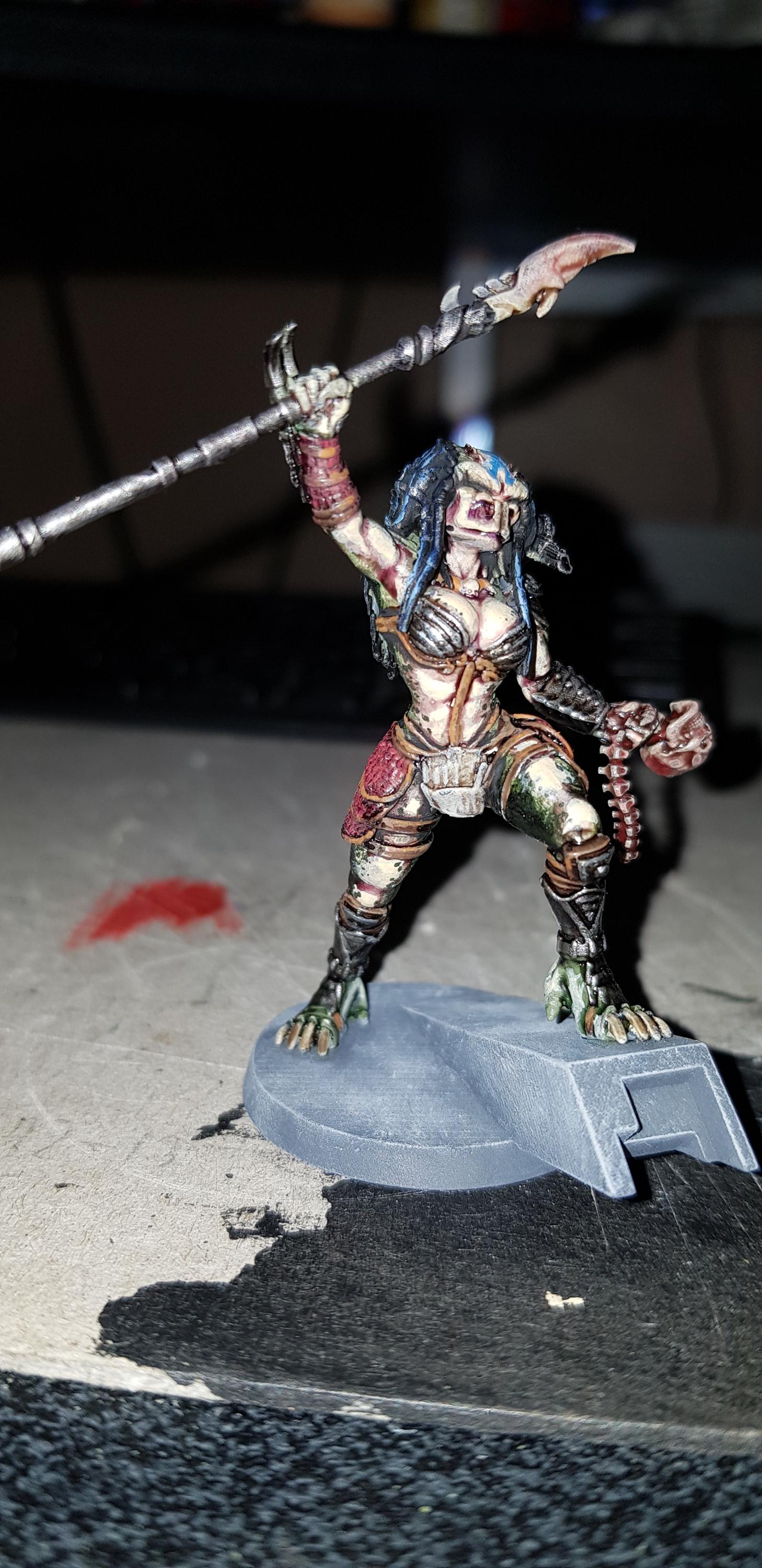 Nanika the Vixen Sibat: Skull Hunter Resin Miniature - 32mm Fantasy Tabletop RPG Figure