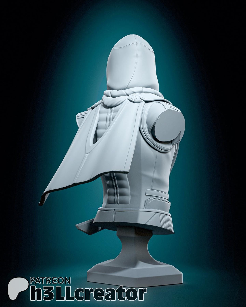 Cayde 6 from Destiny 2 (fan art) | Full Model or Bust | Miniature scale 1:12 | h3LL Creator | DIY Model Kit