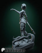Melinoe from Hades 2 (fan art) | Full Model | Miniature scale 1:12 | h3LL Creator | DIY Model Kit