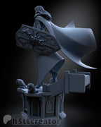 Alucard from Castlevania (fan art) | Full Model | Miniature scale 1:12 | h3LL Creator | DIY Model Kit