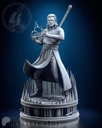 Gale from Baldur's Gate 3 (fan art) | Full Model or Bust | Miniature scale 1:12 | h3LL Creator | DIY Model Kit