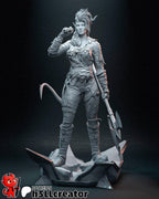 Karlach from Baldur's Gate 3 (fan art) | Full Model or Bust | Miniature scale 1:12 | h3LL Creator | DIY Model Kit