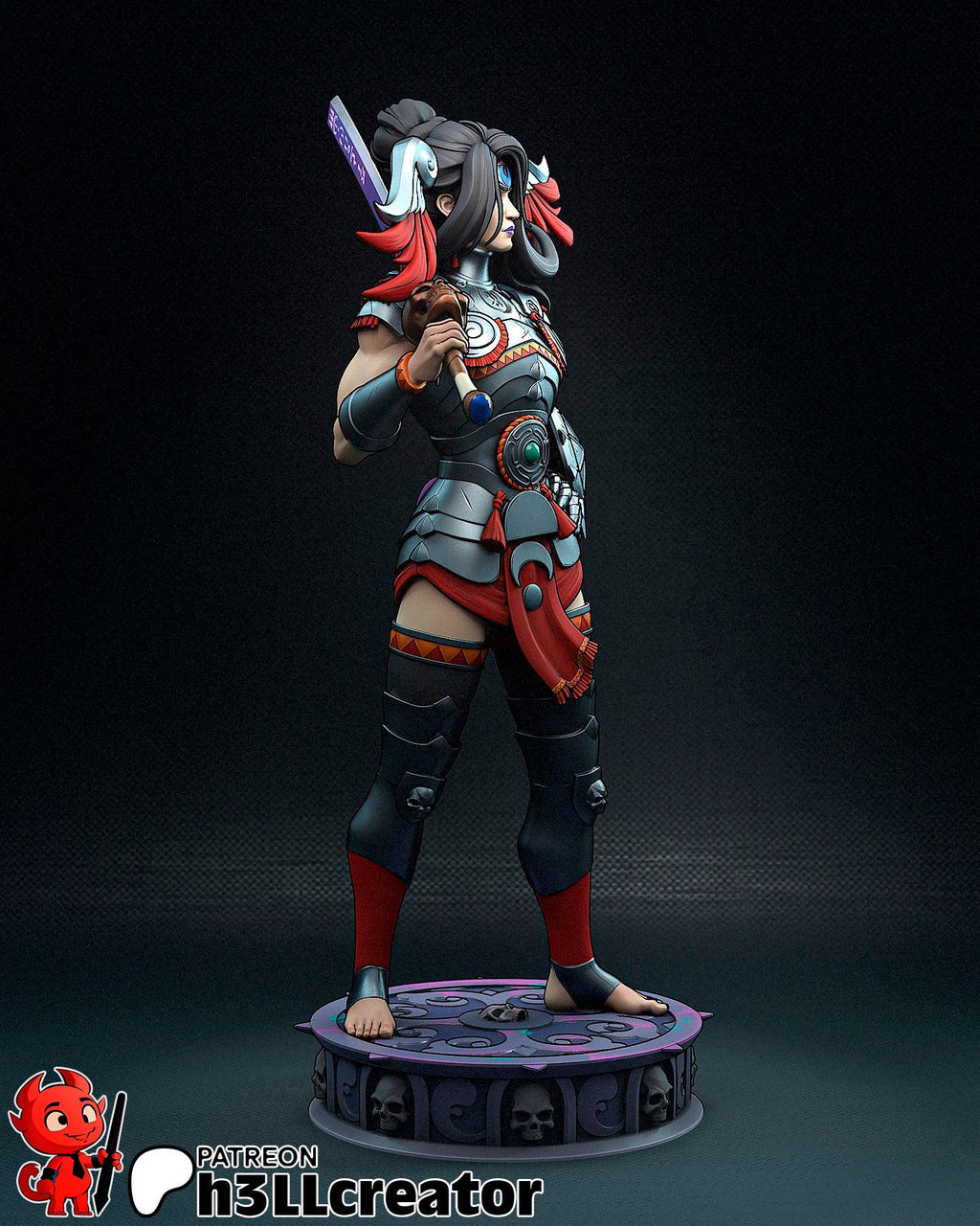 Nemesis: Hades 2 Fan Art, 197mm DIY Model Kit