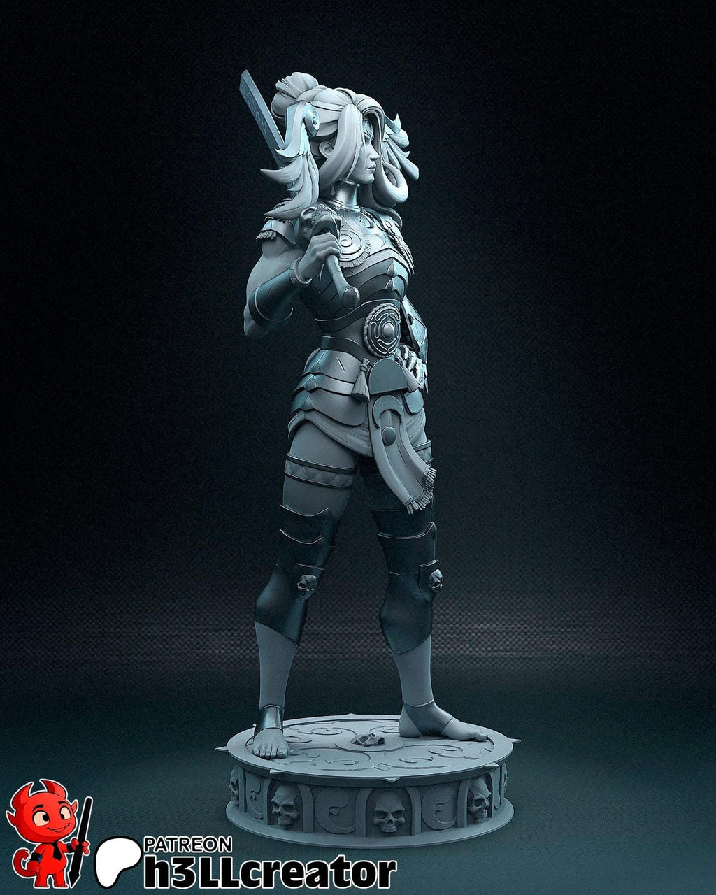 Nemesis: Hades 2 Fan Art, 197mm DIY Model Kit