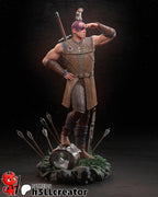 Minsc from Baldurs Gate 3 (fan art) | Full Model or Bust | Miniature scale 1:12 | h3LL Creator | DIY Model Kit