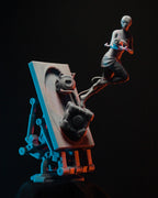 Chell from Portal 2 (fan art) | Full Model or Bust | Miniature scale 1:12 | h3LL Creator | DIY Model Kit