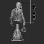 Isaac Clarke from Dead Space (fan art) | Full Model or Bust | Miniature scale 1:12 | h3LL Creator | DIY Model Kit
