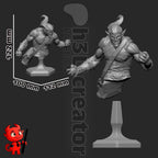 Green Goblin from Spider Man (fan art) | Full Model or Bust | Miniature scale 1:12 | h3LL Creator | DIY Model Kit