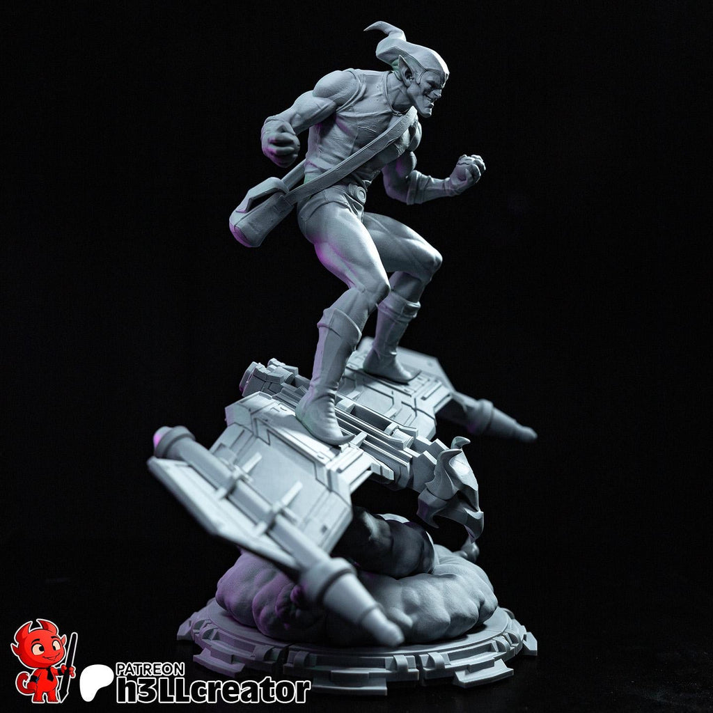 Green Goblin from Spider Man (fan art) | Full Model or Bust | Miniature scale 1:12 | h3LL Creator | DIY Model Kit