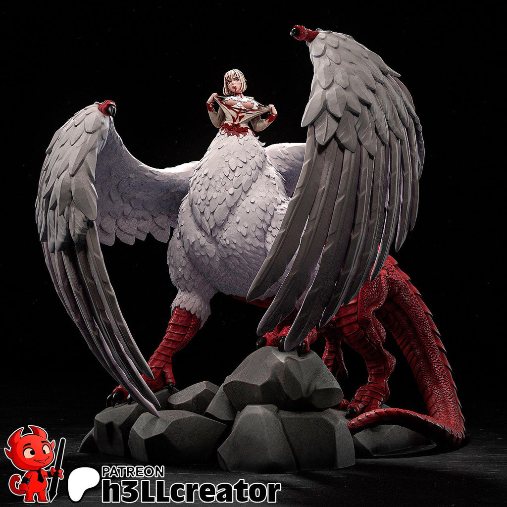 Falin Touden from Delicious in Dungeon (fan art) | Full Model or Bust | Miniature scale 1:12 | h3LL Creator | DIY Model Kit