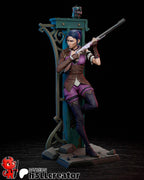 Caitlyn from Arcane (fan art) | Full Model or Bust | Miniature scale 1:12 | h3LL Creator | DIY Model Kit