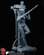 Caitlyn from Arcane (fan art) | Full Model or Bust | Miniature scale 1:12 | h3LL Creator | DIY Model Kit