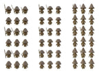 Shrooms on the Rise - Fantasy Mushroom Druid Army - 57 Mini Set - 32mm Resin Figures for RPG