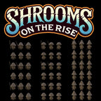 Shrooms on the Rise - Fantasy Mushroom Druid Army - 57 Mini Set - 32mm Resin Figures for RPG