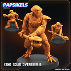 Aliens Vs Humans - Predaliens - Xeno Squid Overseers, Papsikels, 32mm Mini
