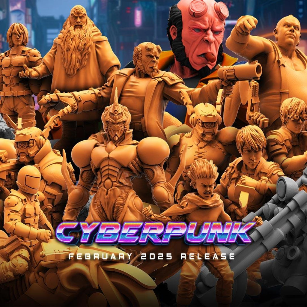 Cyberpunk, Beast Mode Tetsuo - Akira Fan Art, Papsikels, 32mm Mini