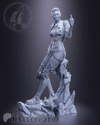 Jack from Mass Effect (fan art) | Miniature scale 1:15 | h3LL Creator | DIY Model Kit