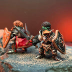 Daki of Quacksonia Mallard Knight | Papsikels, Resin Miniature - Tabletop miniature - Fantasy Miniature - 32mm or 75mm