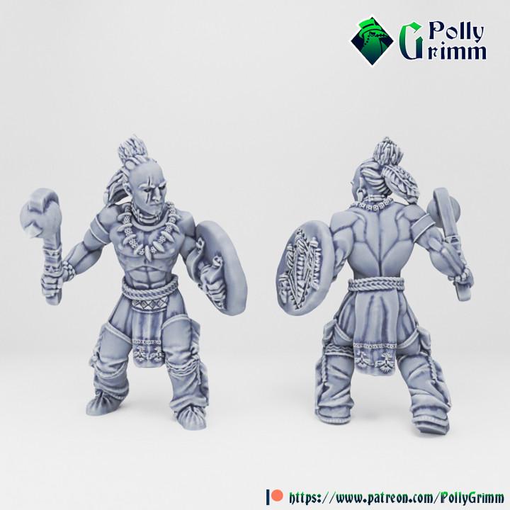 Wild west set. Native American Warriors Set 1 - Fantasy historic miniatures for tabletop games. 28mm / 32mm Resin Figures for RPG