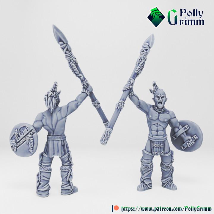 Wild west set. Native American Warriors Set 2 - Fantasy historic miniatures for tabletop games. 28mm / 32mm Resin Figures for RPG