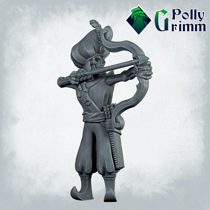 Arabian Nightmare Skeleton Army - Fantasy historic miniatures for tabletop games. 28mm / 32mm Resin Figures for RPG