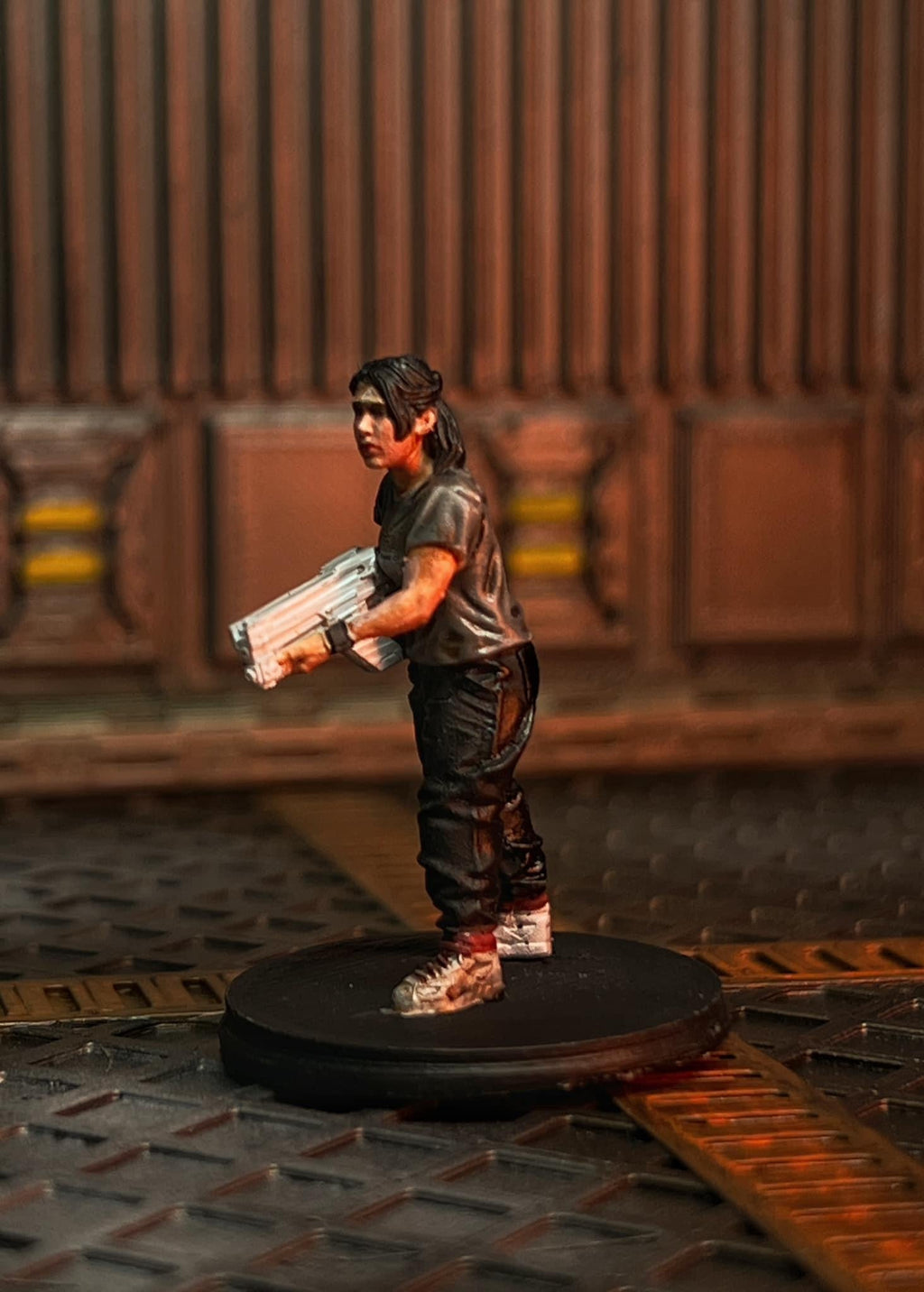 Aliens Vs Humans Scavenger Romulus, Sole Survivor Rain , Papsikels, 32mm Mini