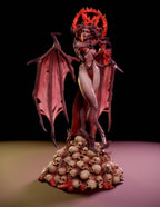 Mistress of Inferno Pin-Up NSFW / SFW models - 75mm / 100mm / 150mm Resin Figures