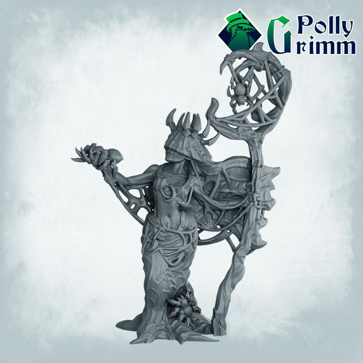 Spider Bride - Fantasy historic miniatures for tabletop games. 28mm / 32mm Resin Figures for RPG
