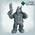 Galaxy Dwarves set. Space Rocks! Dwarf miner Set 3 - Sci-fi tabletop miniature. 28mm / 32mm Resin Figures for RPG