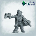 Galaxy Dwarves set. Army - Sci-fi tabletop miniature. 28mm / 32mm Resin Figures for RPG