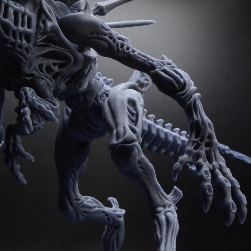 Xenowars Brood Grandmother Resin Miniature: Papsikels Alien Queen Figure for TTRPG & RPG Games