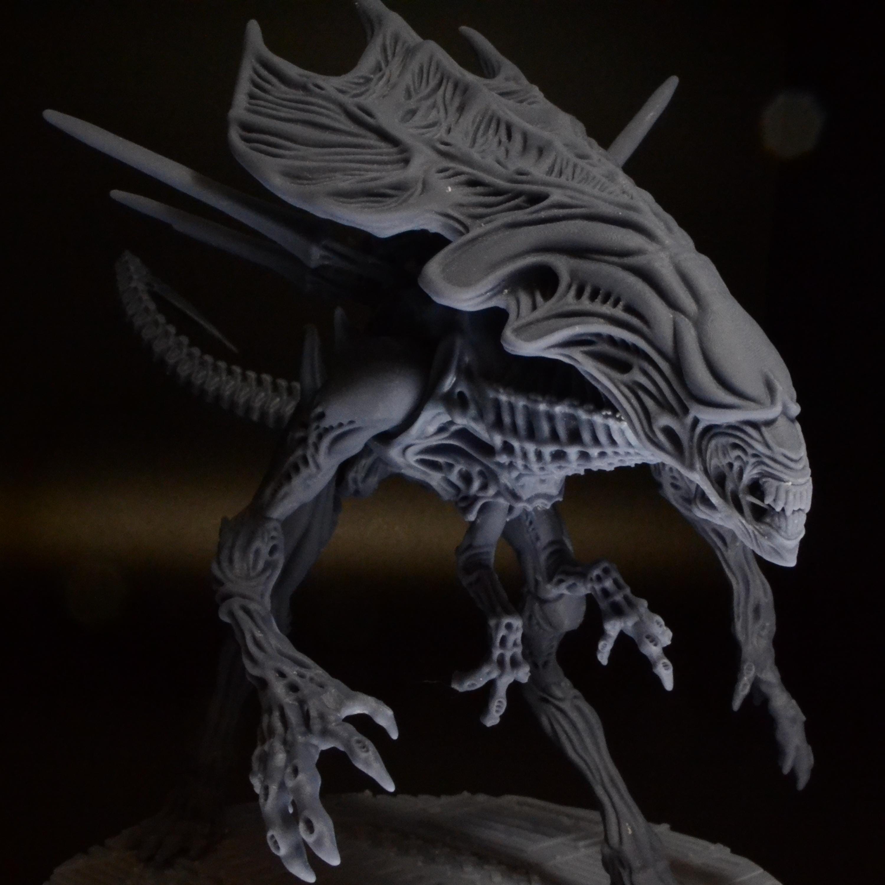 Xenowars Brood Grandmother Resin Miniature: Papsikels Alien Queen Figure for TTRPG & RPG Games