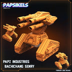 Aliens Vs Humans - Predaliens, Papz Industries Bachichang Sentry, Papsikels, 32mm Mini