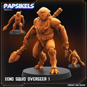 Aliens Vs Humans - Predaliens - Xeno Squid Overseers, Papsikels, 32mm Mini