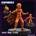 Cyberpunk, Beast Mode Tetsuo - Akira Fan Art, Papsikels, 32mm Mini
