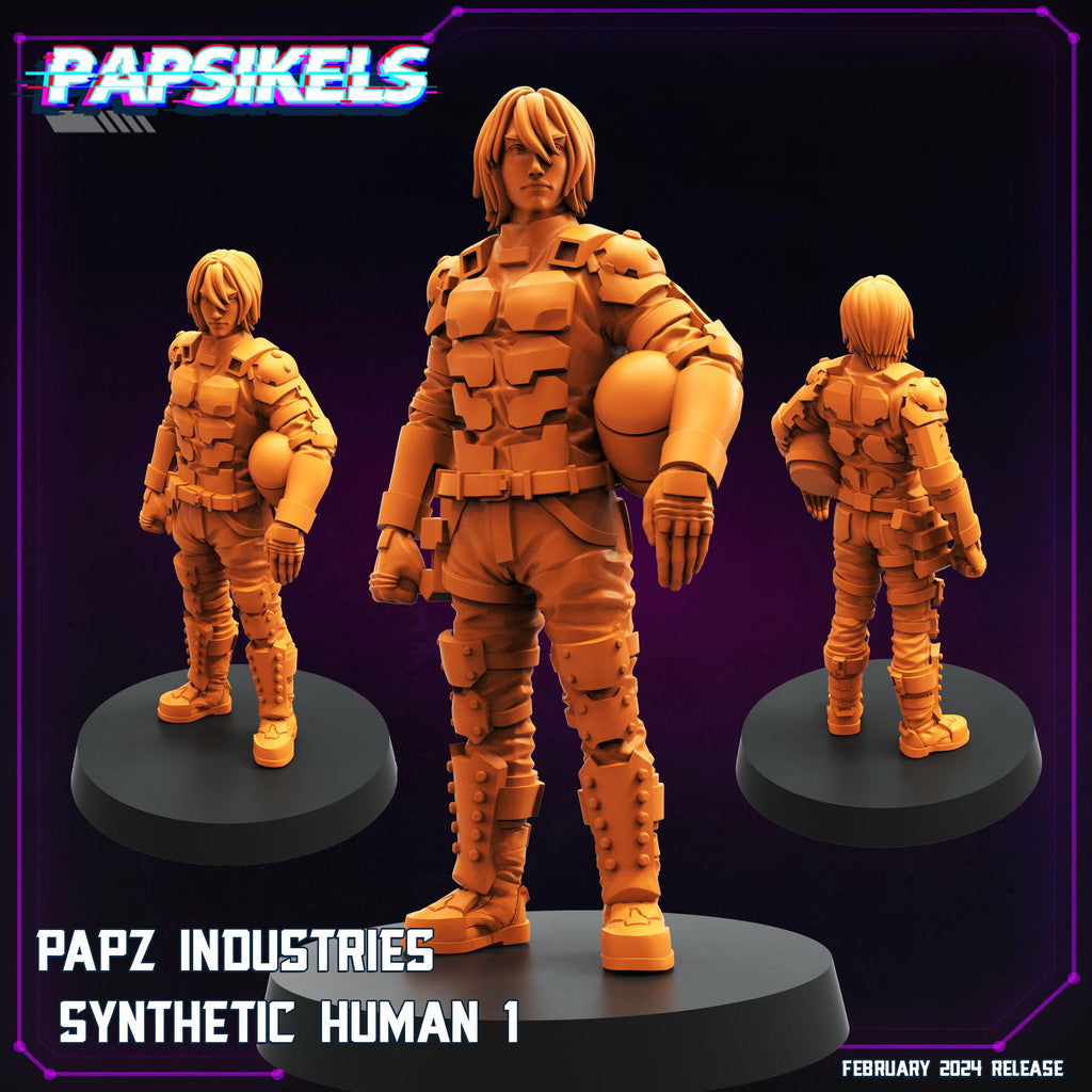 Cyberpunk, Synthetic Humans - Akira Fan Art, Papsikels, 32mm Mini