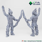 Wild west set. Native American Warriors Set 2 - Fantasy historic miniatures for tabletop games. 28mm / 32mm Resin Figures for RPG